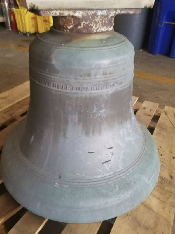 Historical Bronze Bell Stolen, Recovered In Pleasantville; Pair Arrested