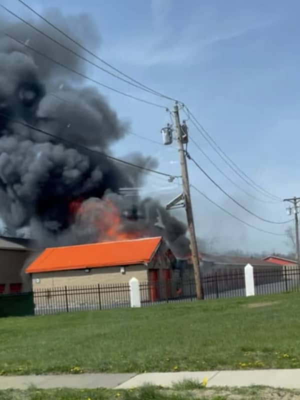 Firefighters Battle 3-Alarm Blaze In Mercer County