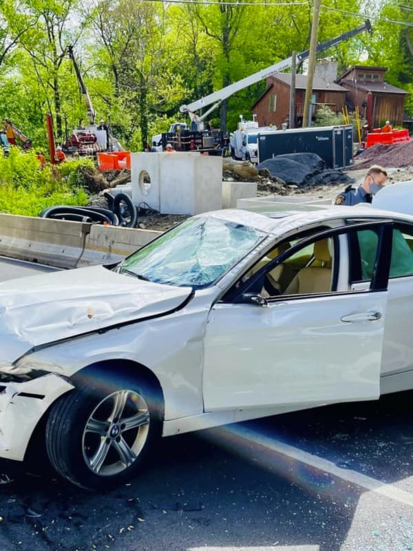 Car Accident Temporarily Closes Pennsylvania Route 1 Lanes In Bensalem
