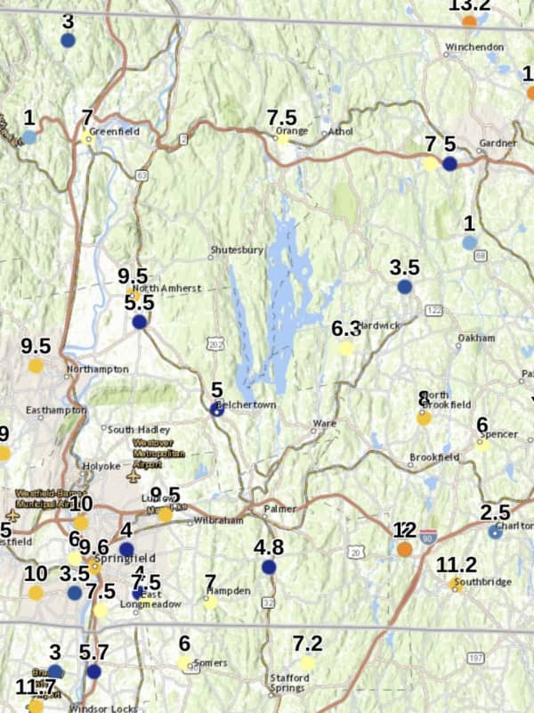 Who Got The Most Snow? Snowfall Totals In Central, Western, Berkshire, MA