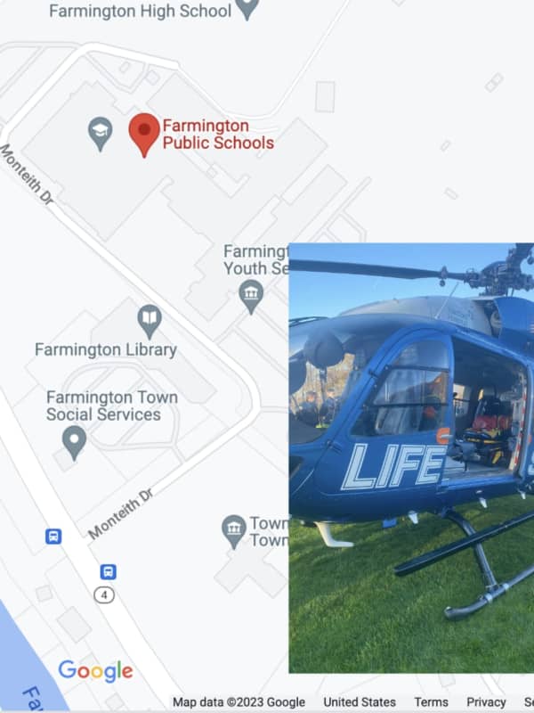 Fall On Site Of New High School Under Construction: Farmington Worker Airlifted