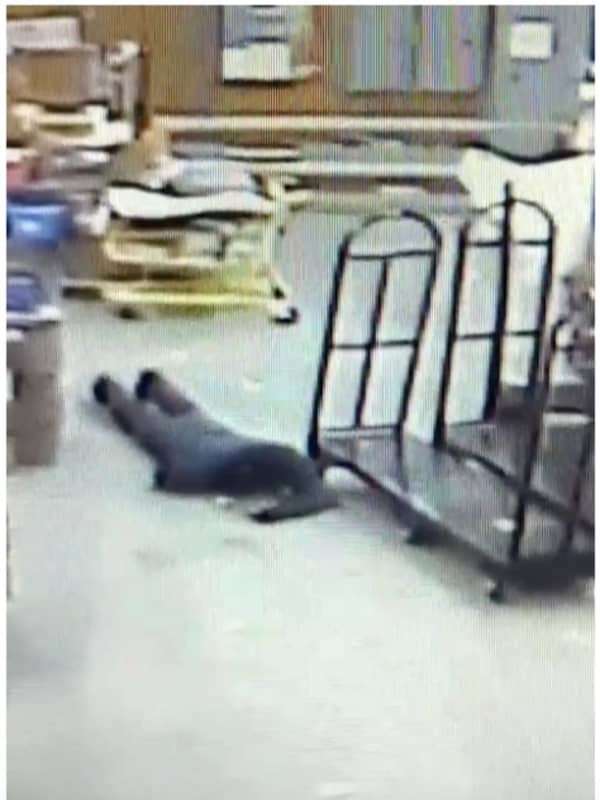 CT Burglary Suspect Crawls On Floor To Avoid Alarms, Video Cameras