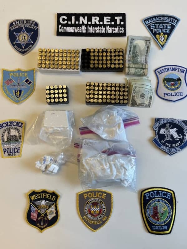 Fentanyl, Cocaine, Ammo Seized, Suspected Western Mass Trafficker Charged