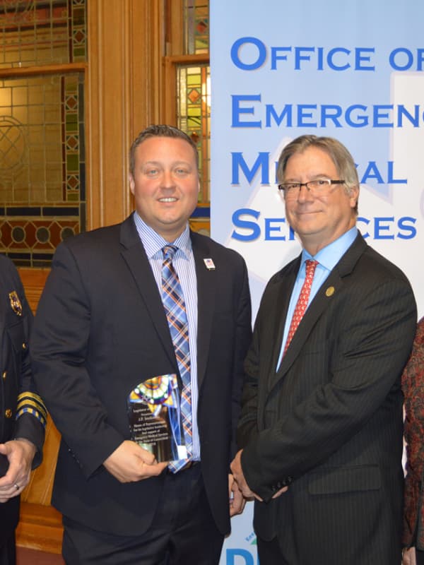 Newtown Rep. Sredzinski Honored As EMS Legislator Of The Year