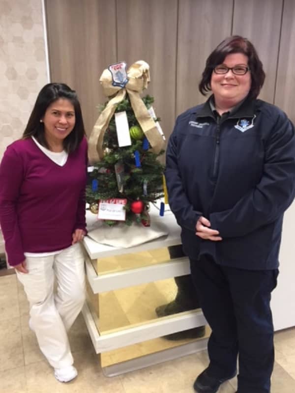 Stamford EMS Donates Tree To Auction Benefiting Over 60 Club