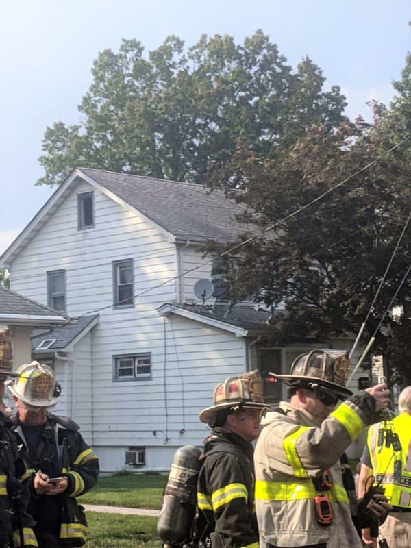 Firefighters Douse New Milford House Blaze