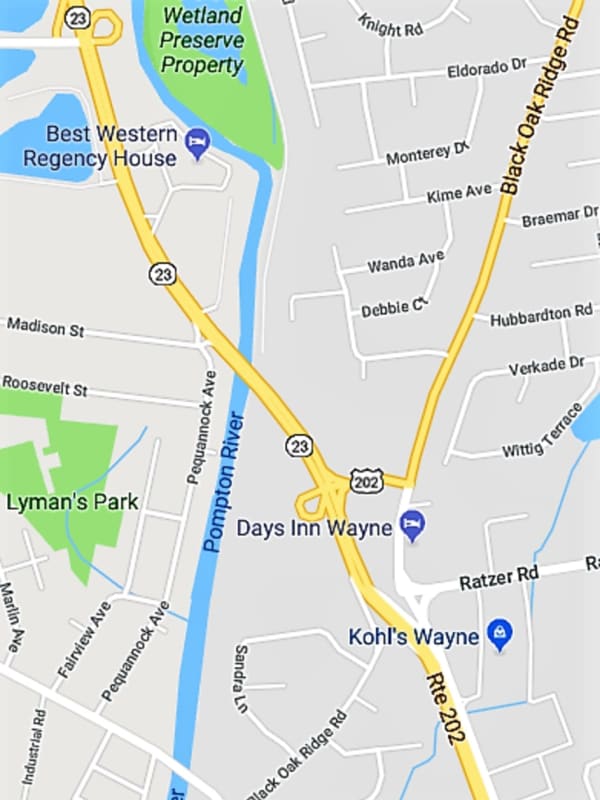 Wrong-Way Wanaque Driver, 75, Causes 4-Car Pileup On Route 23 In Wayne