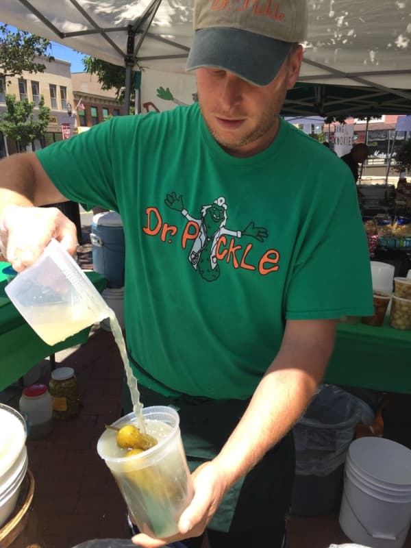 Paterson's Dr. Pickle 'Dills' Returns To Rutherford's Farmers' Market