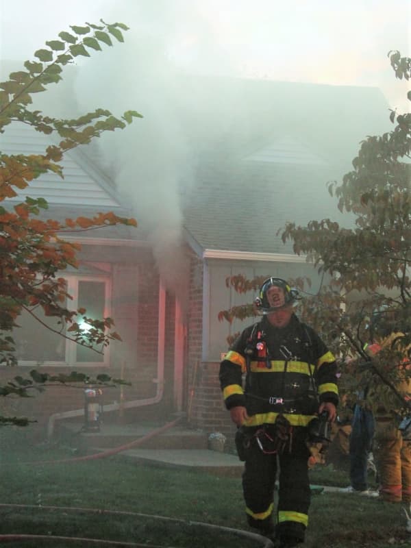 PHOTOS: Firefighters Douse Fair Lawn House Blaze