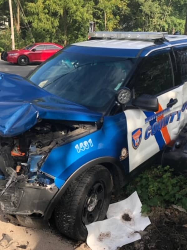 Two Injured In Crash Involving Police Vehicle On Taconic