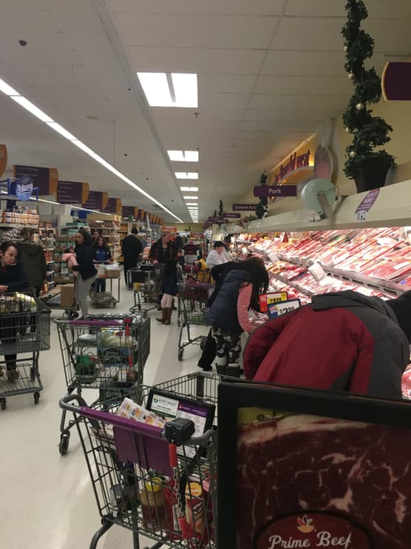 Poughkeepsie Shoppers Stock Up Before Nor'easter Hammers Hudson Valley