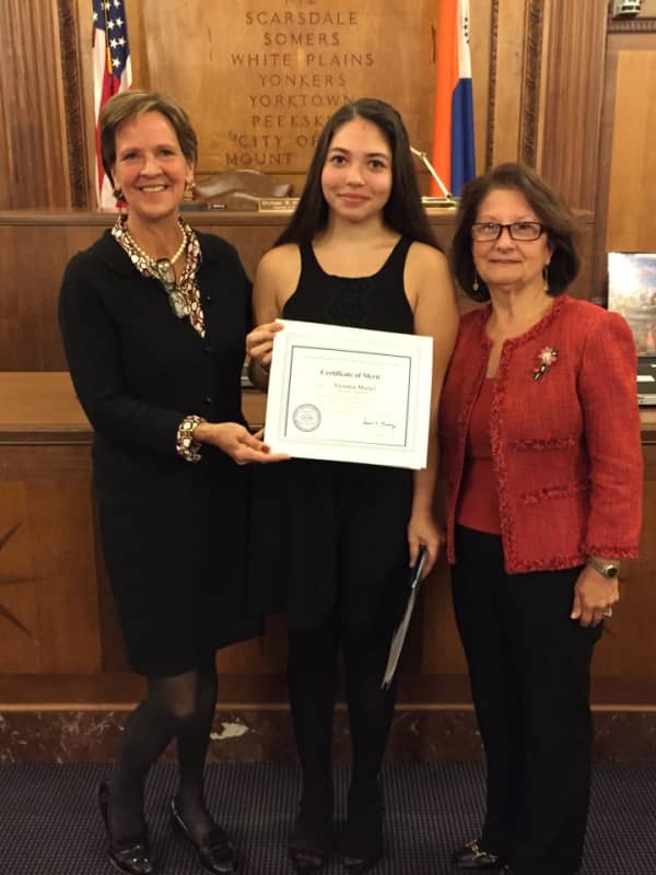 Westchester Italian Coalition Honors Eastchester High's Victoria Muriel