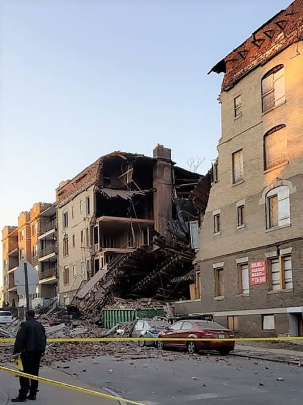 UPDATE: No Apparent Victims In East Orange Building Collapse, City Officials Say