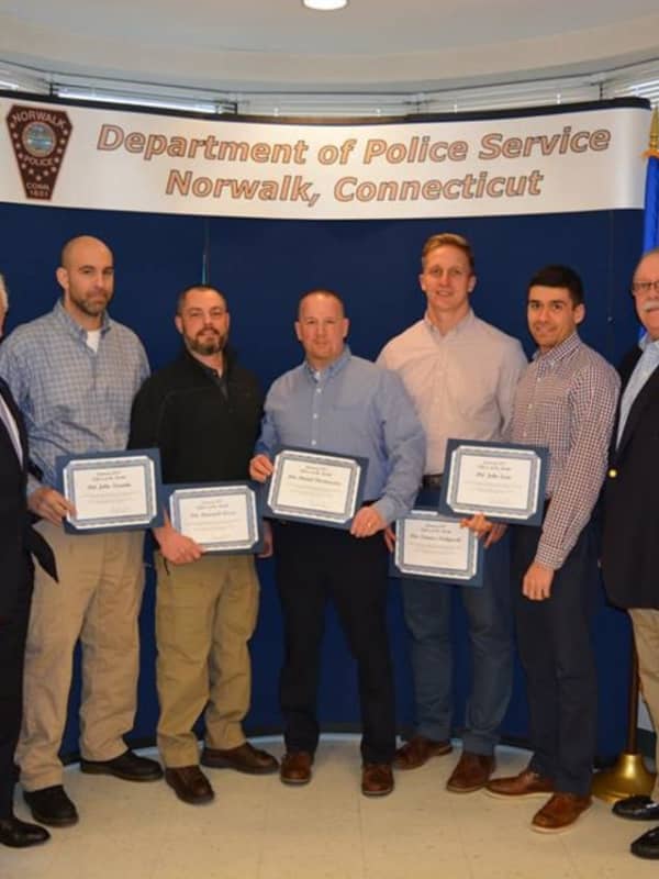 Norwalk Police Honors Its Officers Of The Month