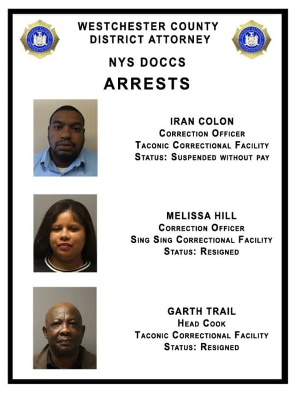 Bedford Hills, Sing Sing Corrections Officers Arrested, One For Rape