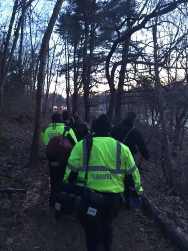 Man Rescued After Falling Through Ice In Fairfield