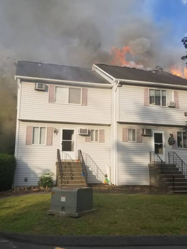 Three-Alarm Townhouse Fire Spreads Quickly In Danbury