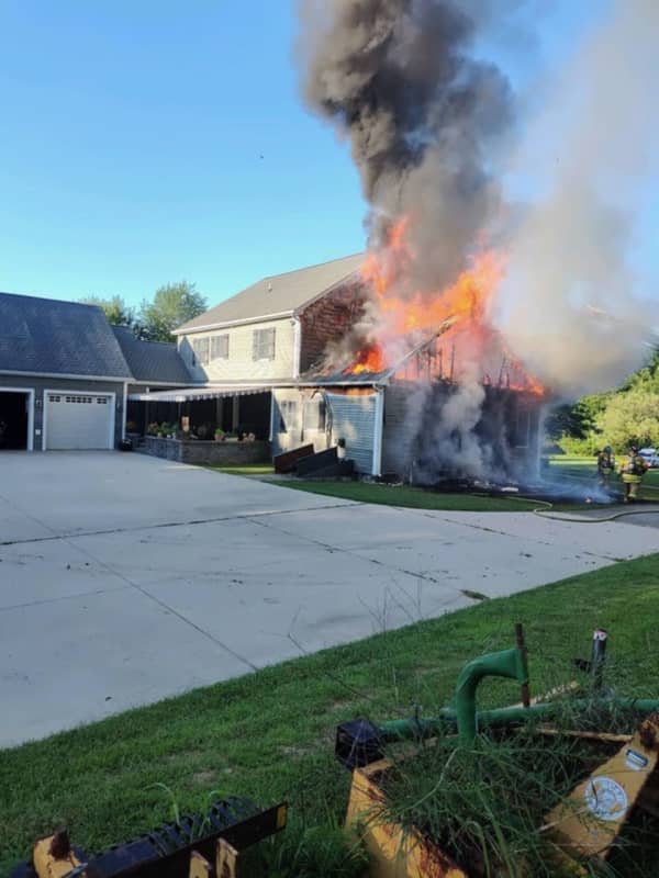 Attic Fire Tears Through Maryland Home, Leaves Two Displaced