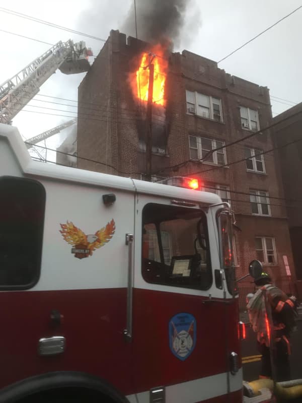 28 Families Displaced After Three-Alarm Apartment Fire Breaks Out In Westchester