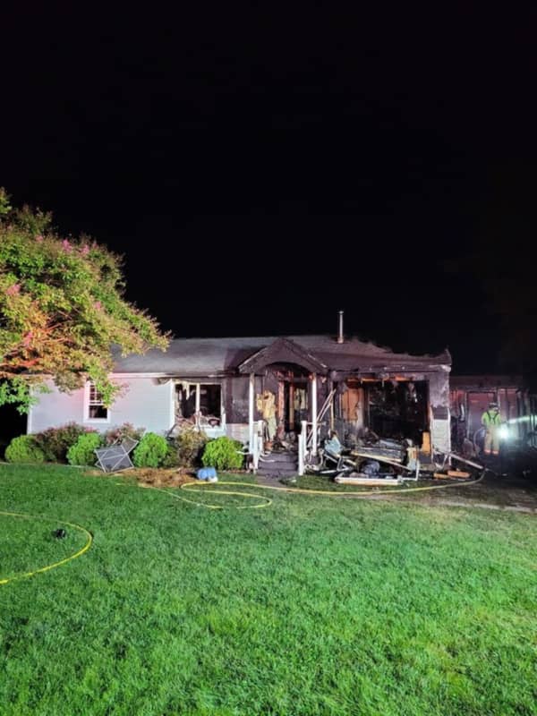 Fast-Moving Garage Fire Guts Maryland Home Overnight