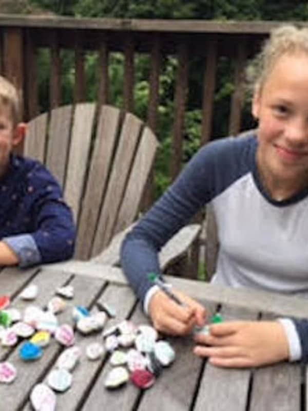 Katonah Mom 'Rocks' It With Inspirational Messages On Stones
