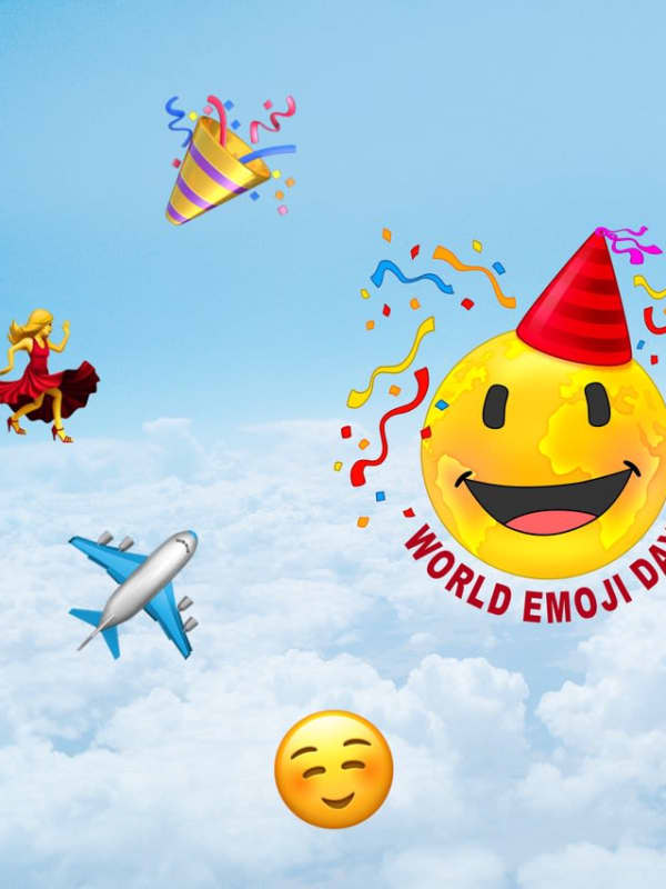 Put On A Smiley Face For World Emoji Day: 😀😄