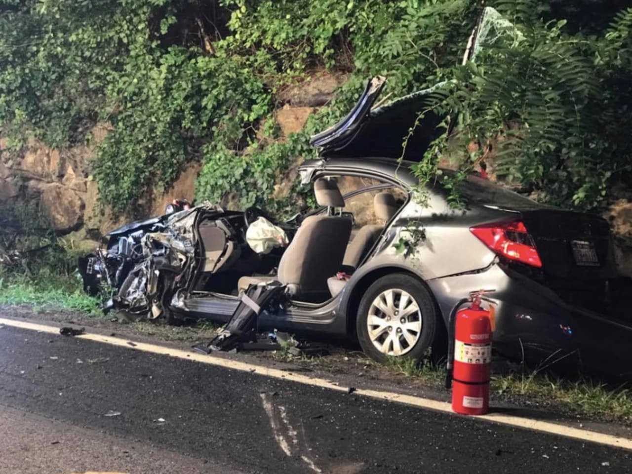 Motorist Extricated In TwoCar Crash On Route 100 Ossining Daily Voice