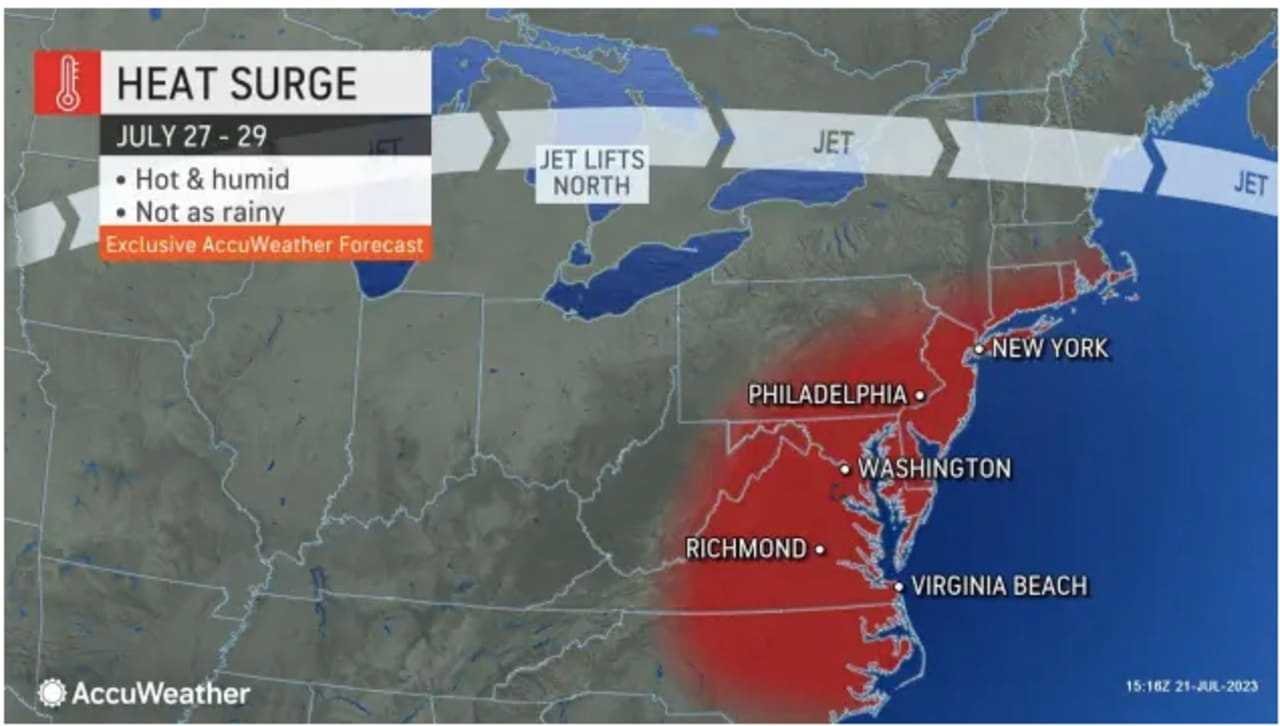 Big Change In Weather Pattern Follows Latest Rounds Of Storms 5Day