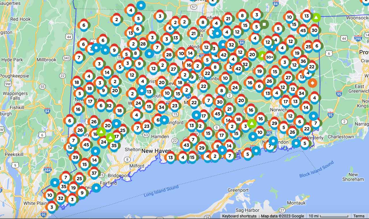 New Update Nearly 60K Remain Without Power In CT; Here's Latest