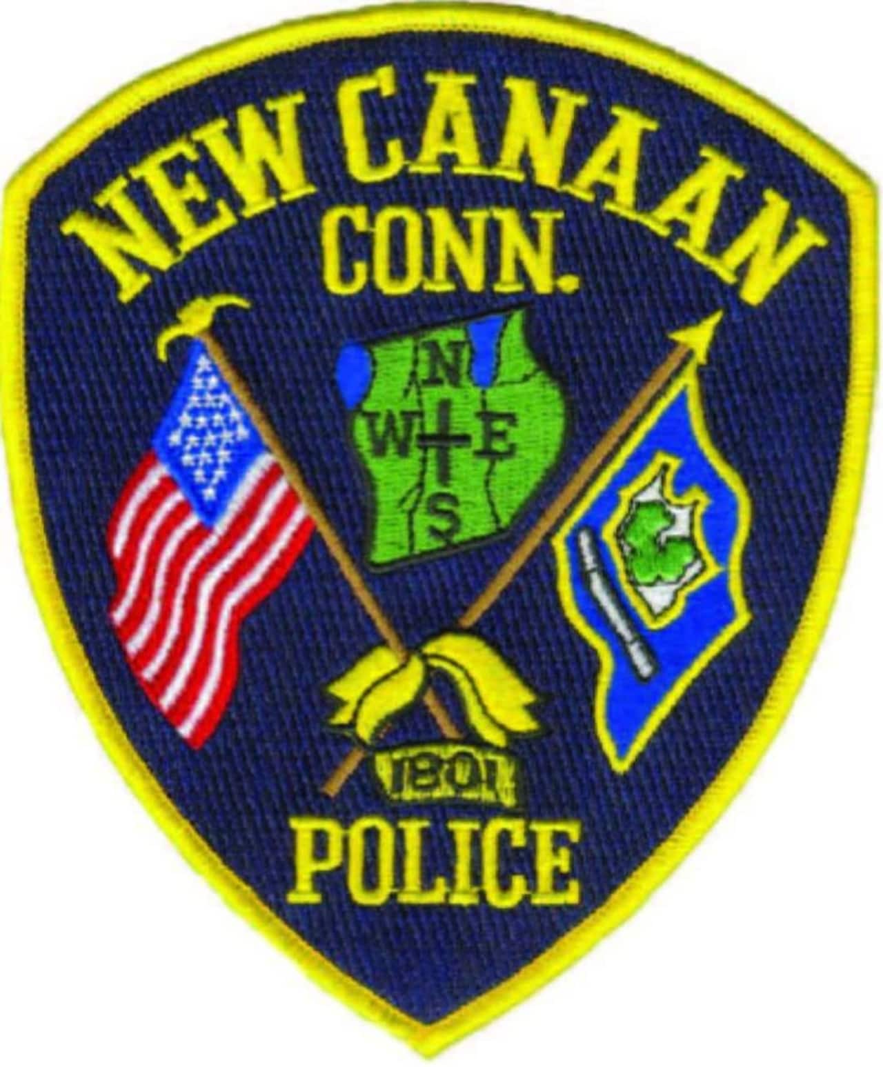 A home was broken into on Cedar Lane in New Canaan when someone forced their way in through the back door