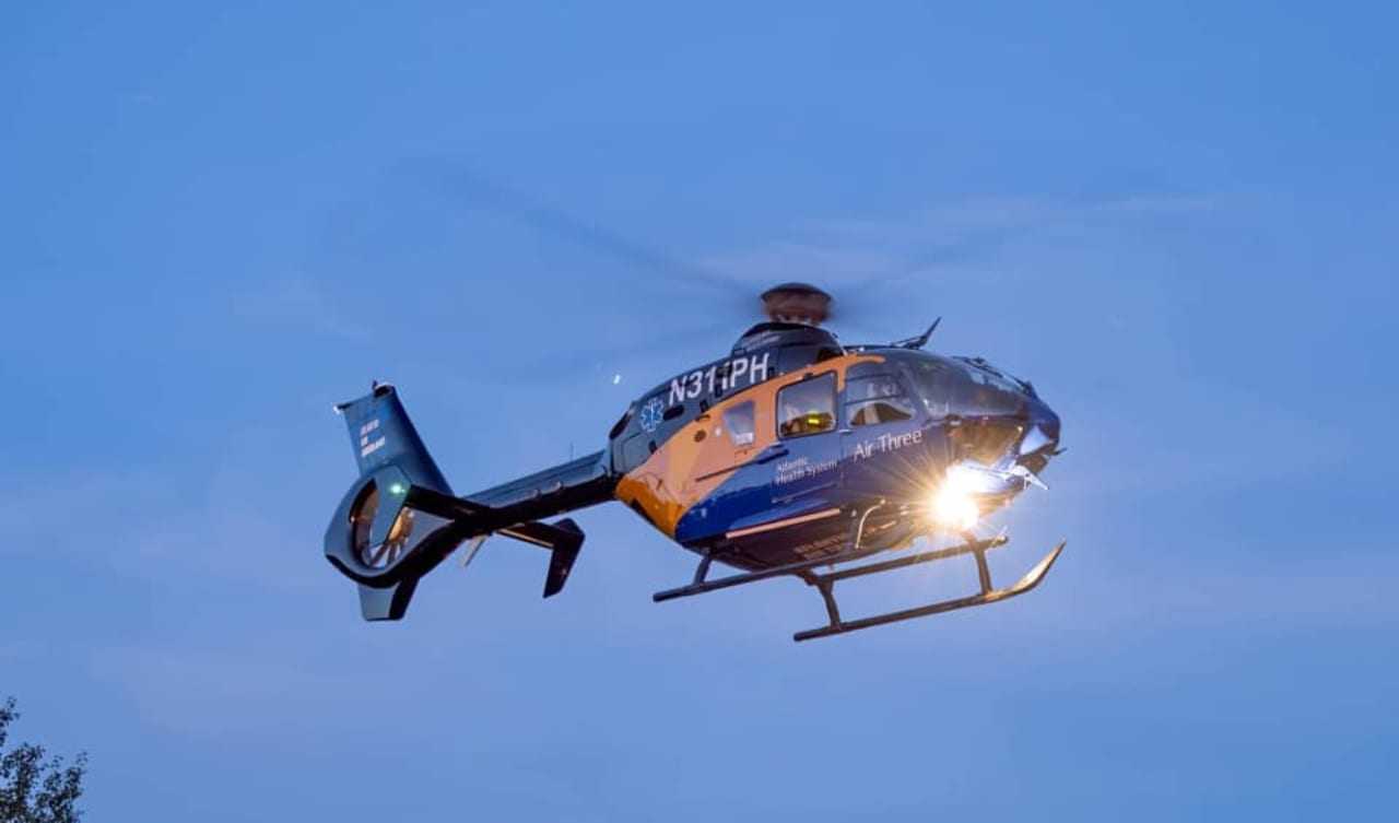 Medevac helicopters were called for a multi-car crash with serious injuries in Burlington County.
