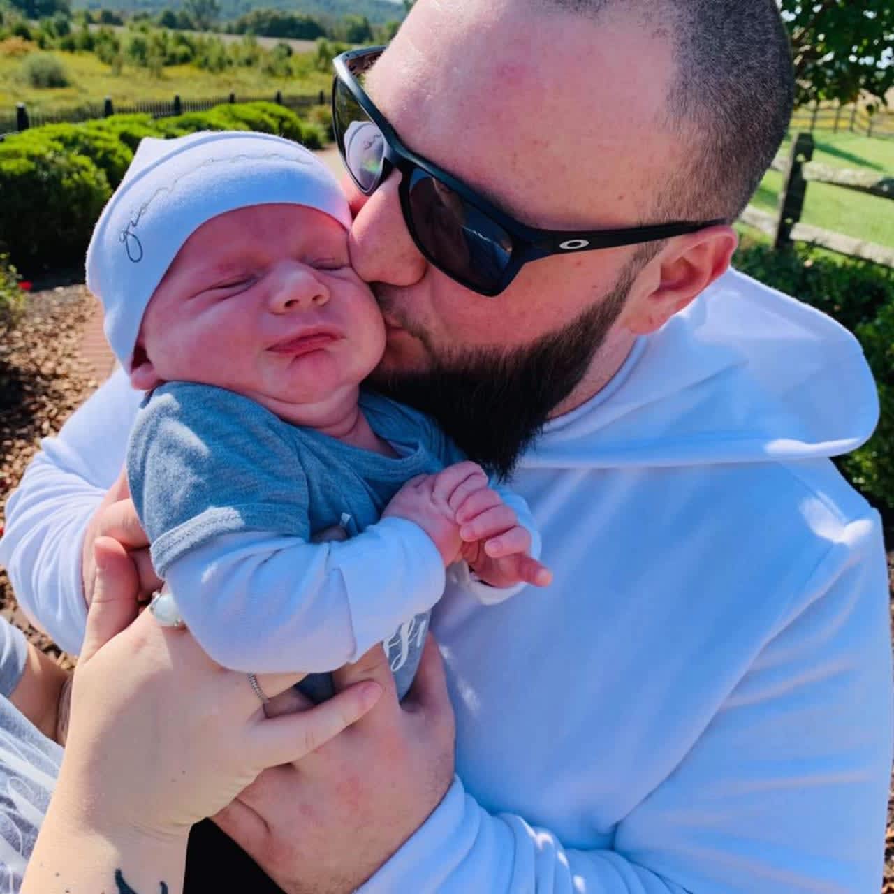 Support is surging for the infant son and girlfriend of Easton football coach Joshua Michael Albani, who died suddenly on June 2 at the age of 32.