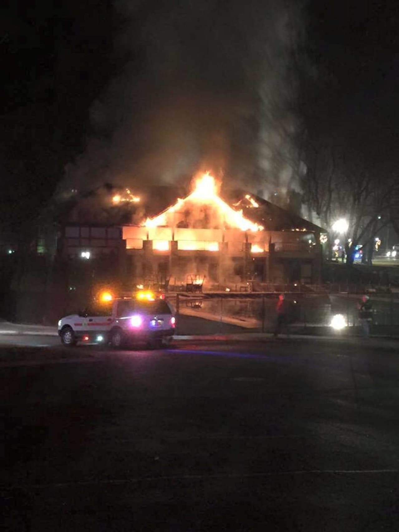 An investigation continues into a fire at the Briarcliff Pool Pavilion. 