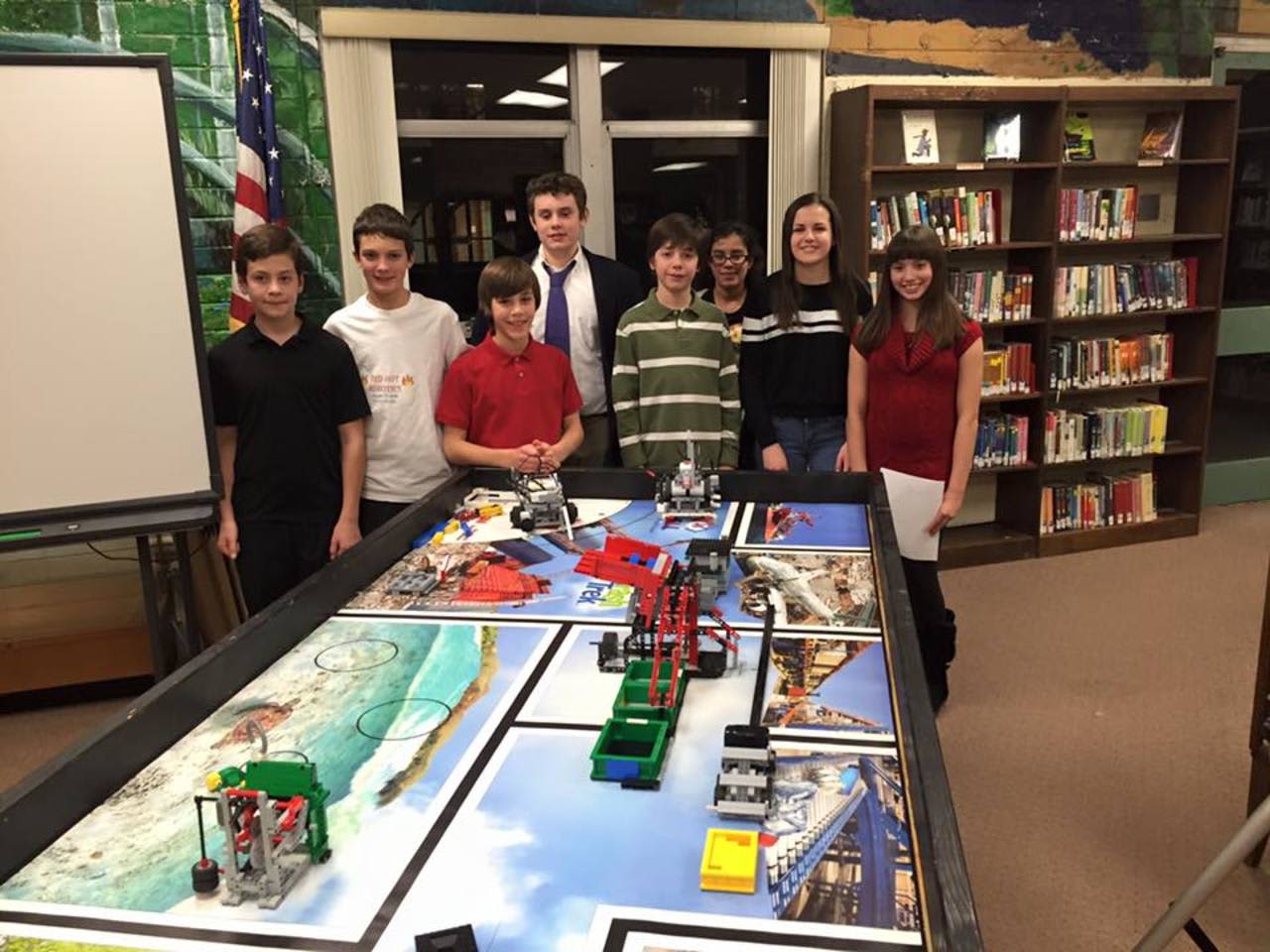 Ringwood students will present Lego robotics at the library Thursday.