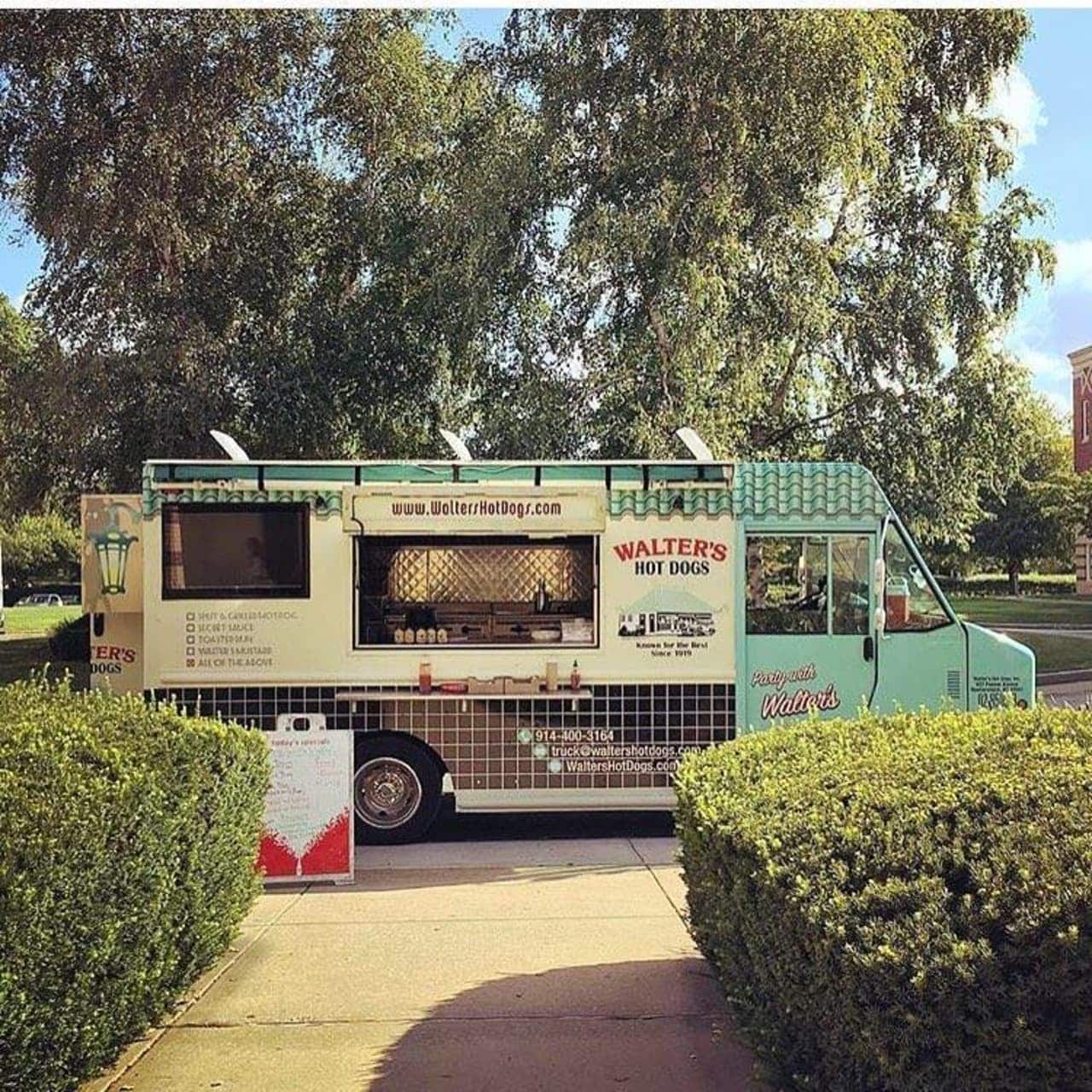 Walter's food truck will be on hand at the Mamaroneck Food Truck & Makers Market.