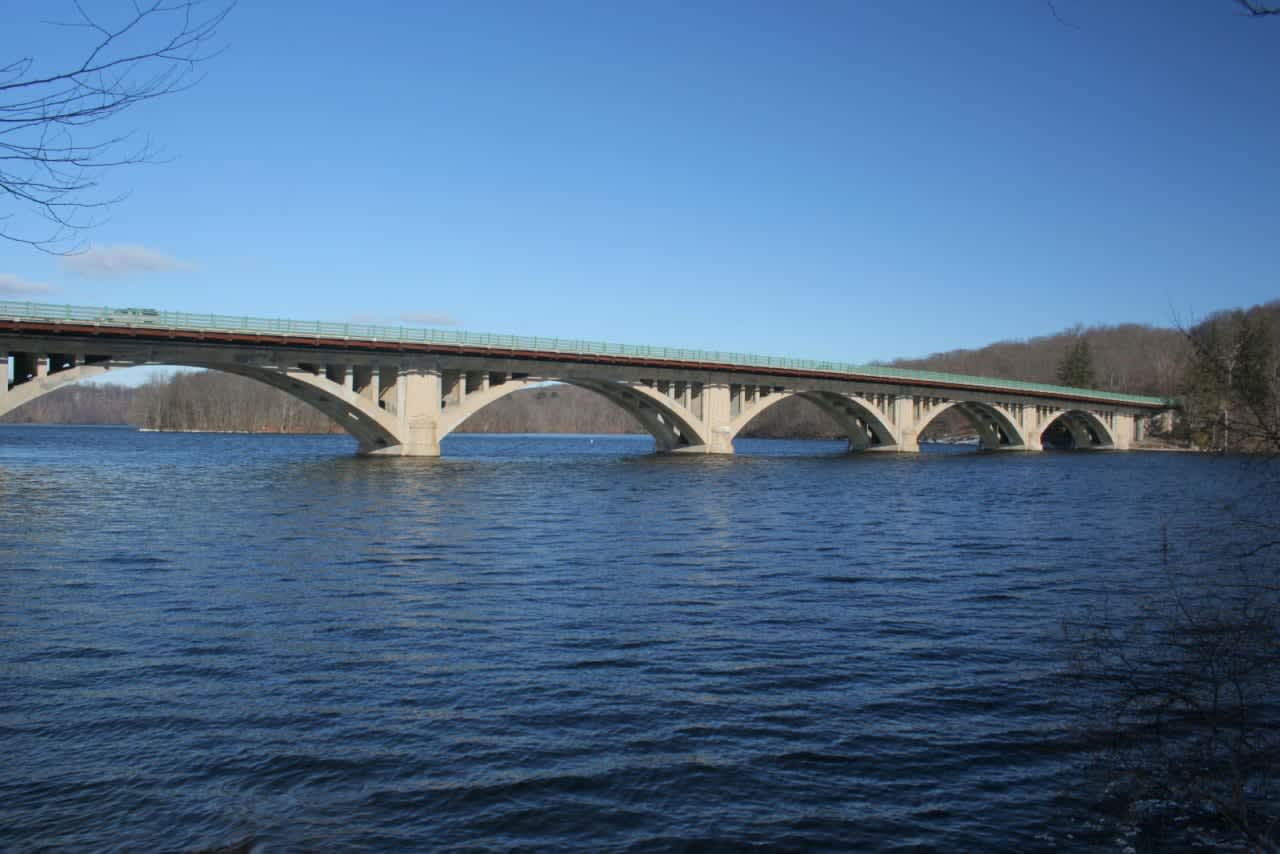 Rye Lake Bridge.