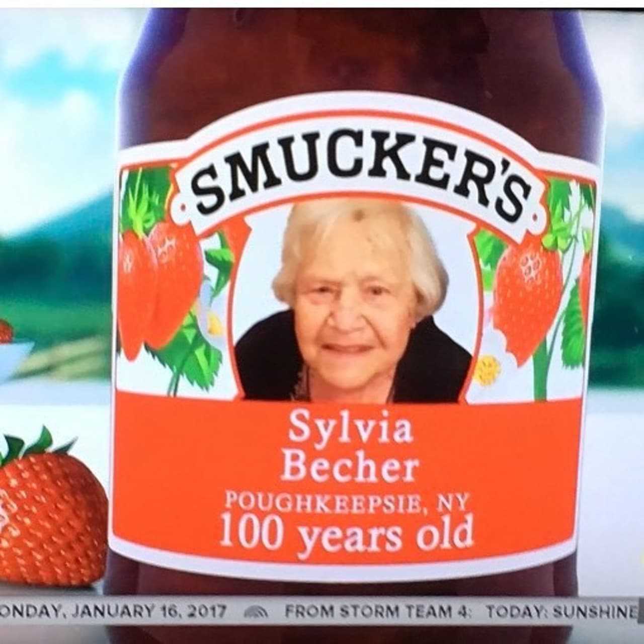Former Dutchess Resident Featured On Smucker's Jar For 100th ...