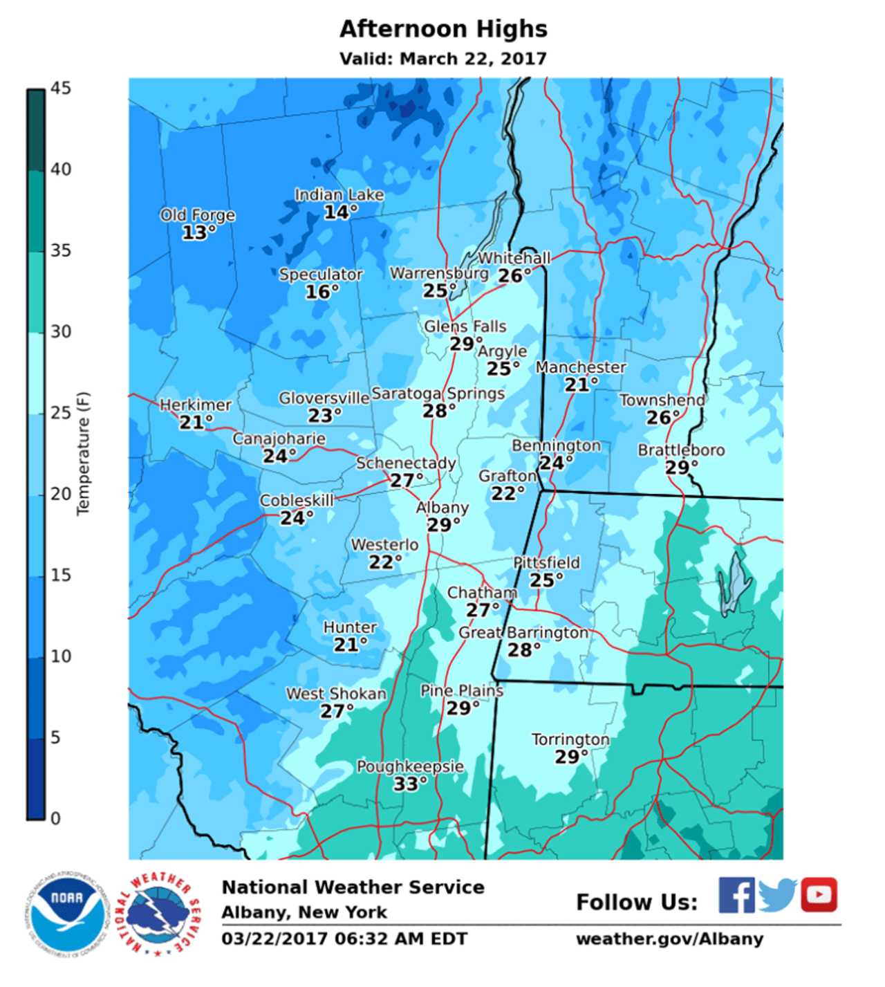 Strong winds will make the daytime temperature fee like it's in the teens Wednesday.