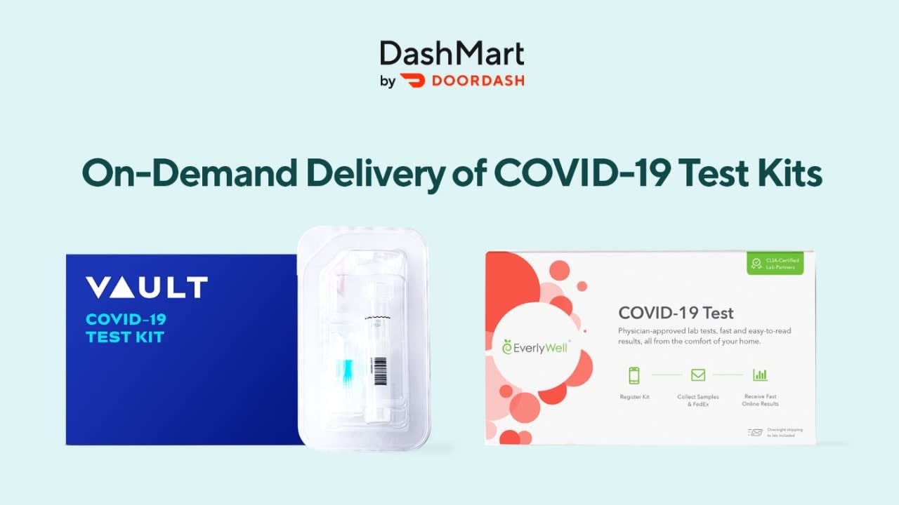 DoorDash has announced that they will be delivering same-day COVID-19 test kits that would allow a person to get test results within 24 to 48 hours.