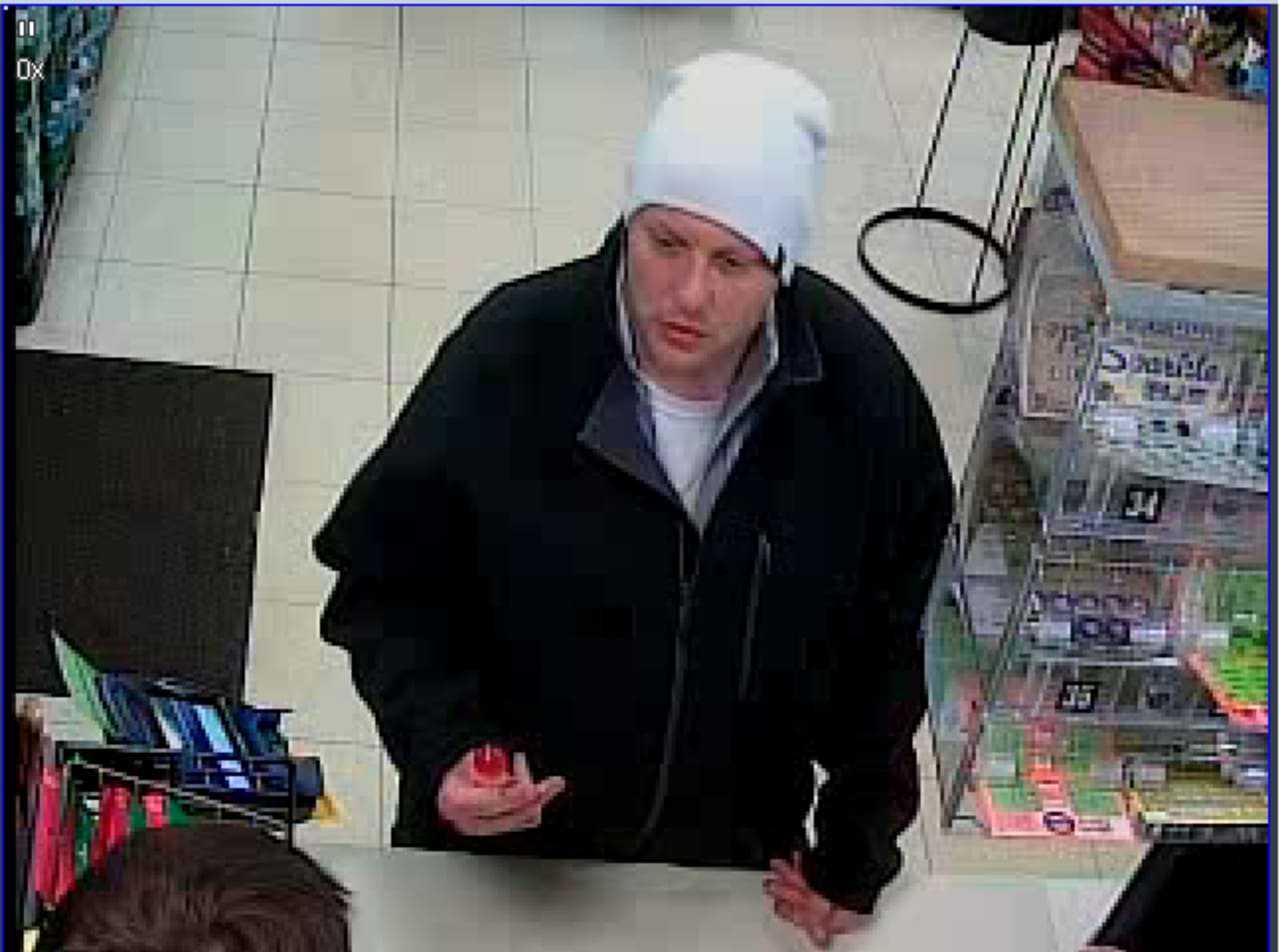 Know him? Police are asking for help identifying the person pictured who was allegedly involved in a robbery.