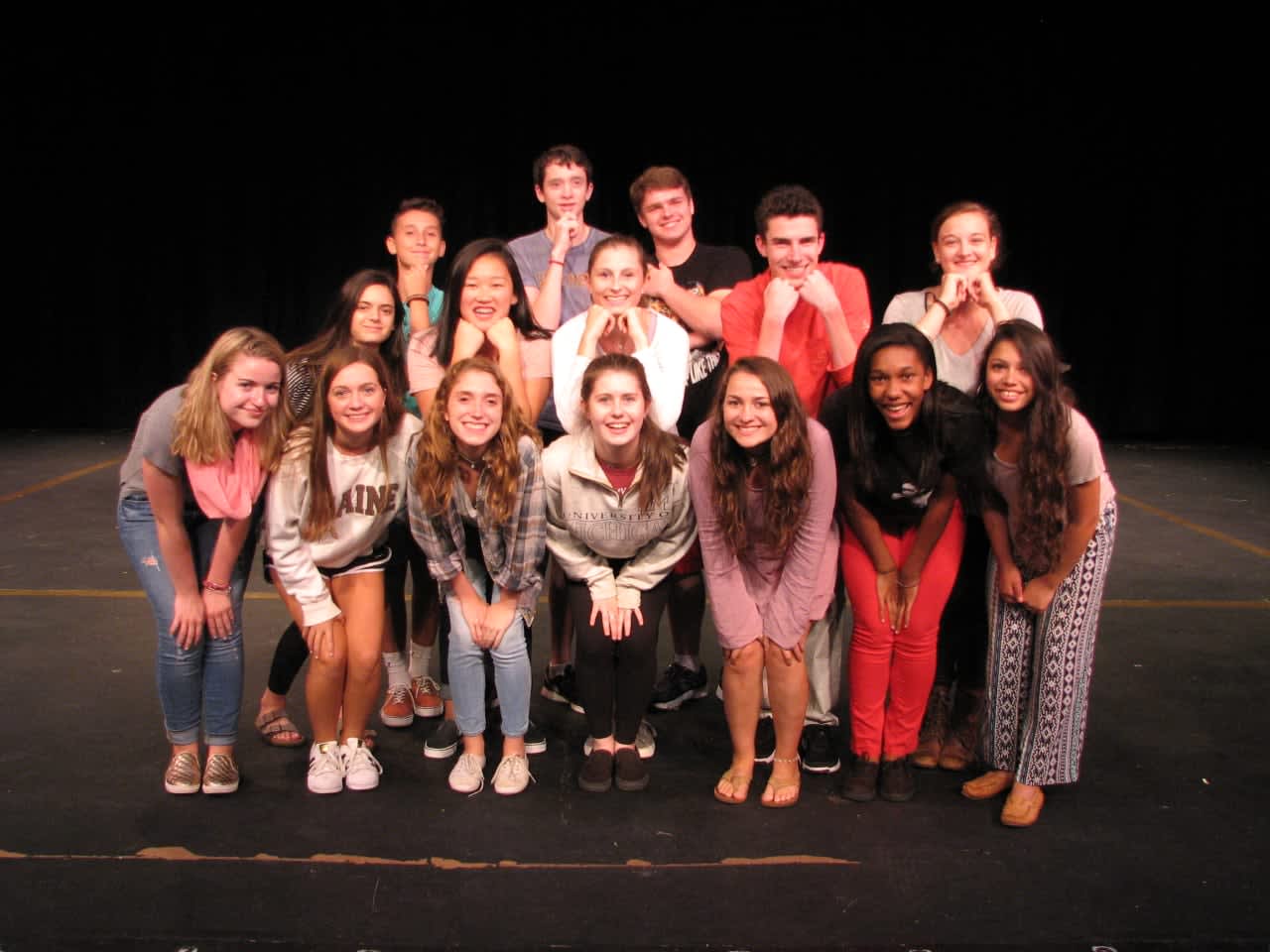 The New Canaan High School Theatre department kicks off the year with the upperclassmen's production of “Feathers in the Wind.” See story for IDs.