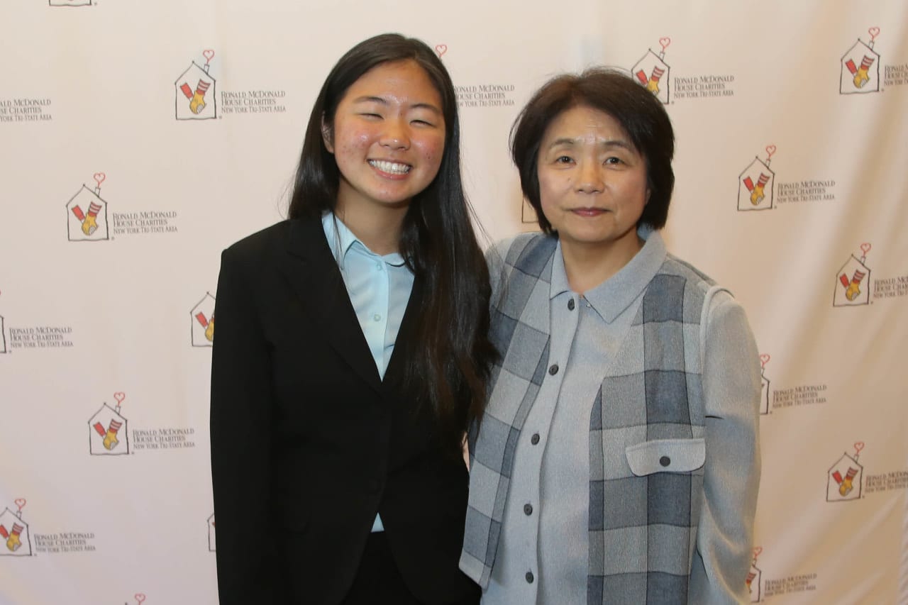 Soon Il Higashino, 18, of Ossining, recently received a $16,000 scholarship from Ronald McDonald House Charities.