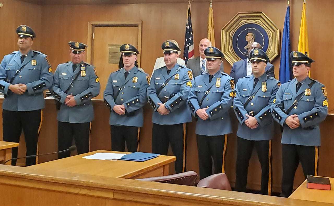 "They will be steering the department in the right direction moving forward," Hackensack Police Capt. Peter Busciglio said.