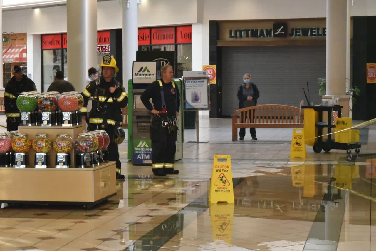 Fire crews were quick to respond to a blaze at Palmer Park Mall Sunday afternoon that was later determined to be suspicious, authorities said.