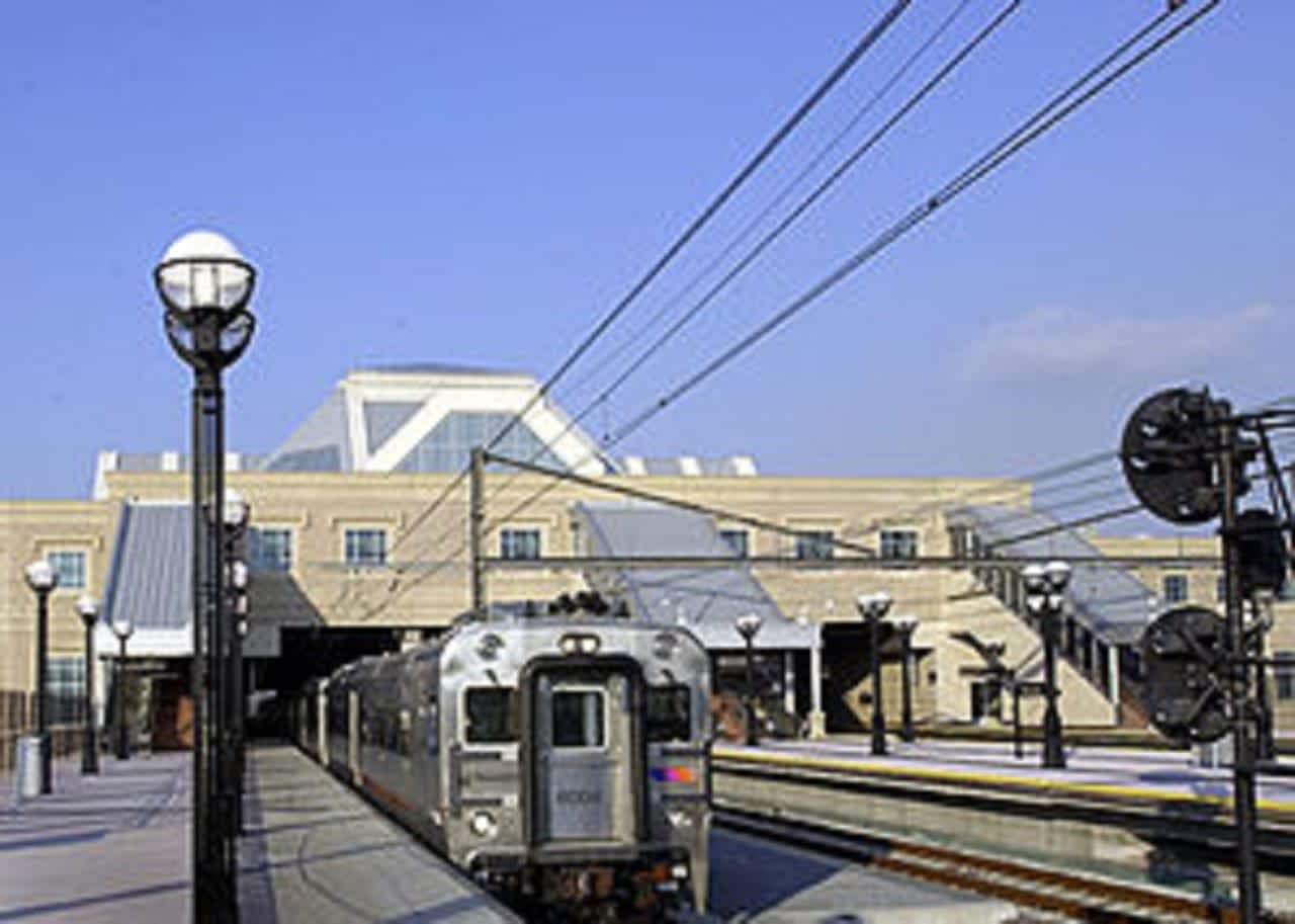 A man was not seriously hurt when the wrong doors opened on an NJ Transit train in Secaucus, spilling him onto the tracks.