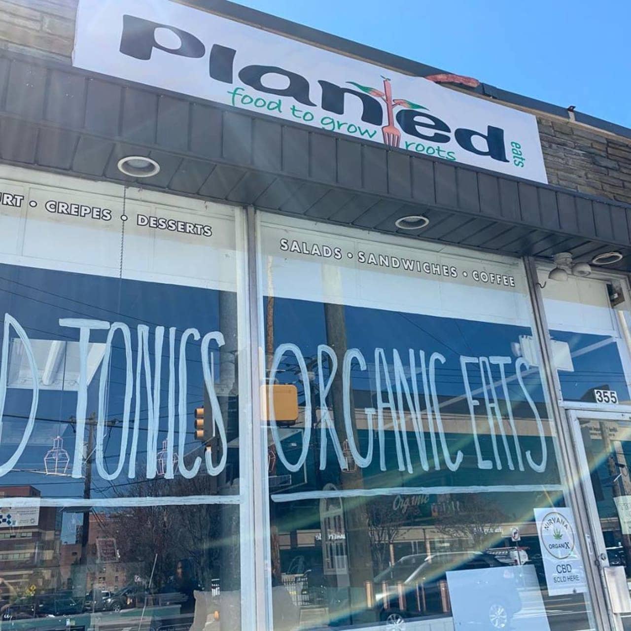 Planted Eats is located at 355 Essex St., Hackensack.