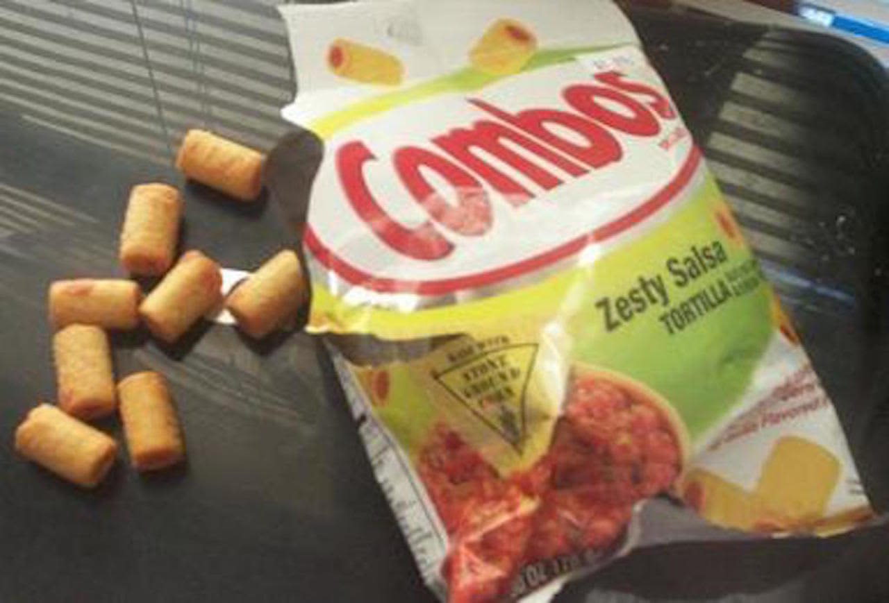 Several varieties of Combos are being recalled.