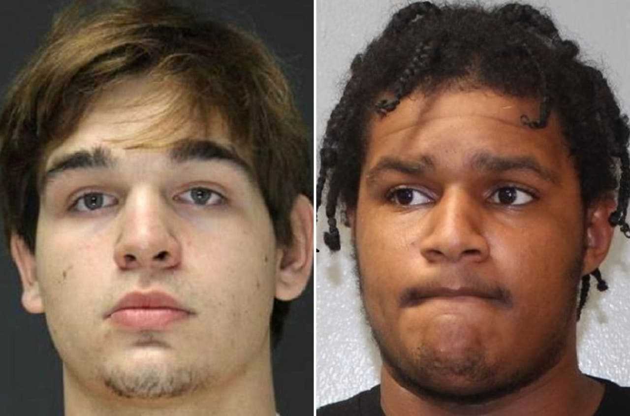 Nicholas Greco (left), Byron Hernandez