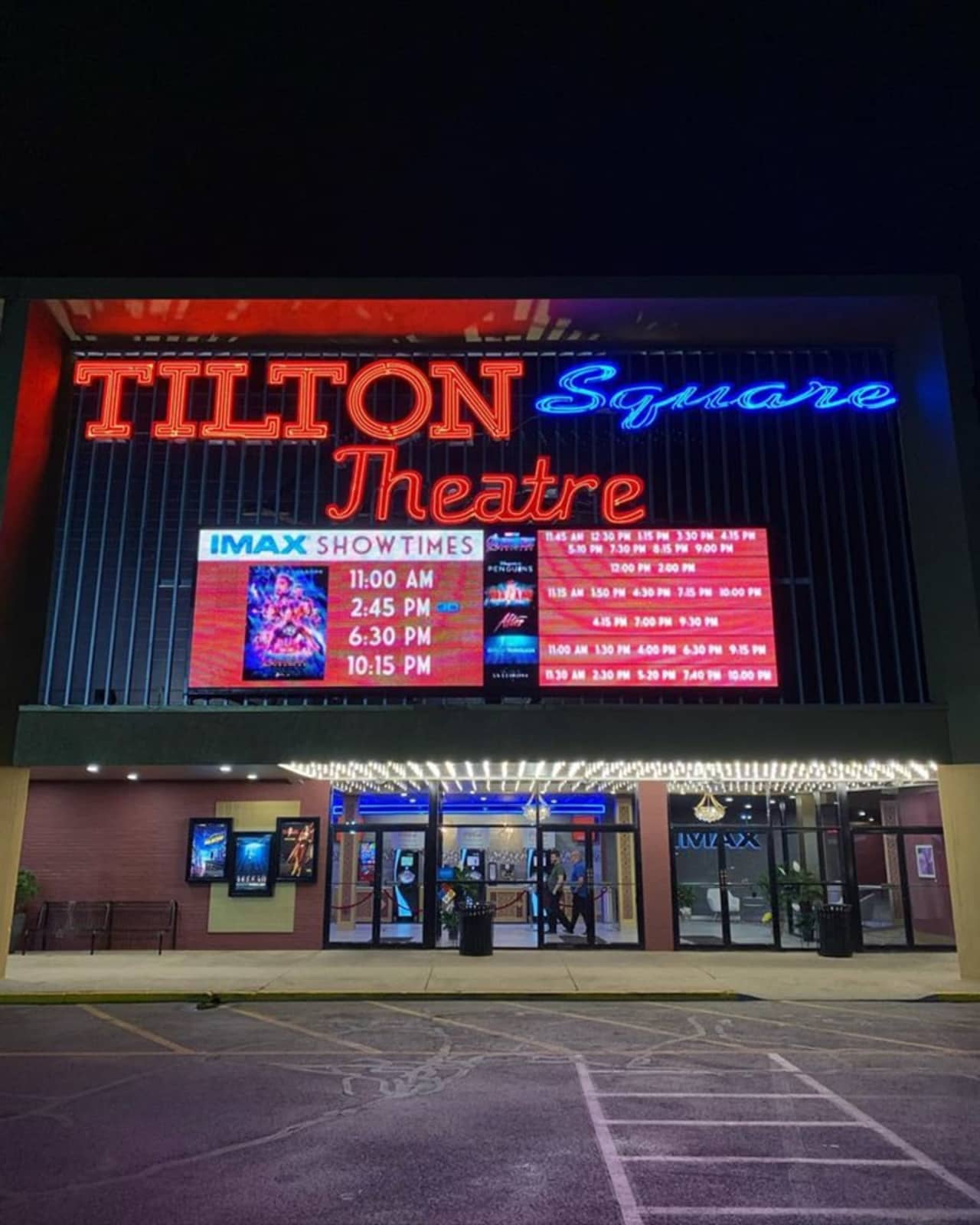 The Tilton Square Theatre in Northfield.