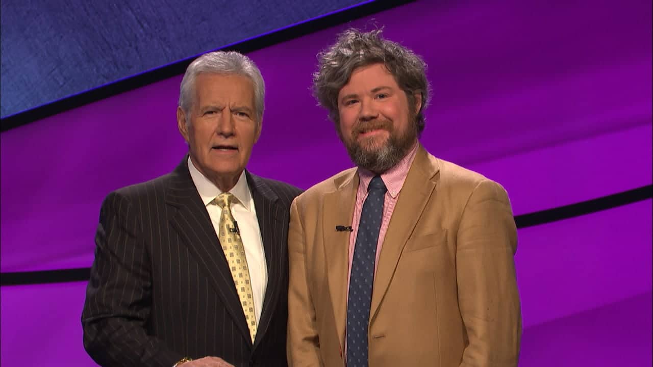 Austin Rogers is trailing as he attempts to win the "Jeopardy!" Tournament of Champions.